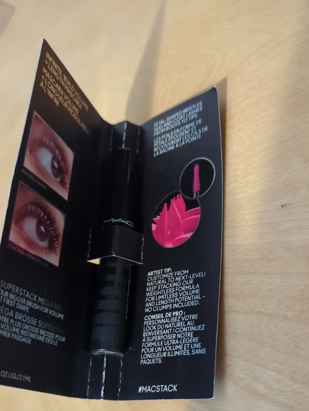 MAC Cosmetics stack Mascara 2.1 ml very small